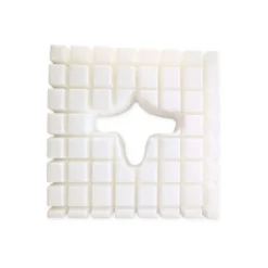 Aflastende siddepude m. udskæring - 43x43x10