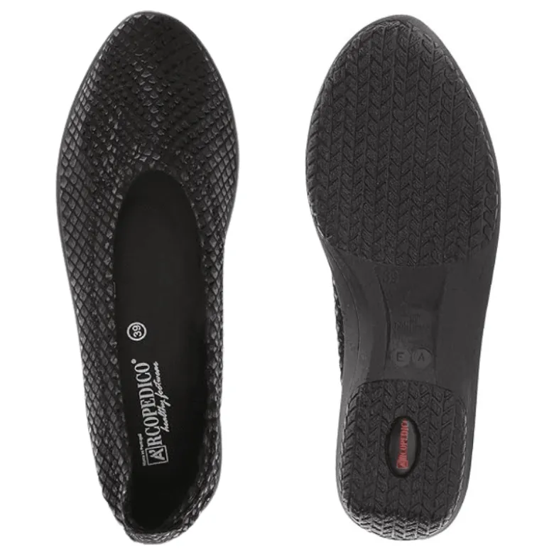 Arcopedico ballerina - Sort