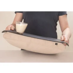 Bakke med pude 46x38 cm - Sand
