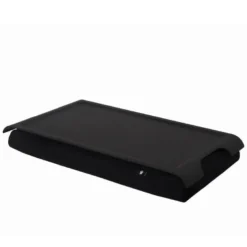 Bakke med pude 43x23 cm - Sort