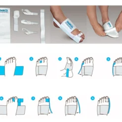 Bandage til tå korrigering