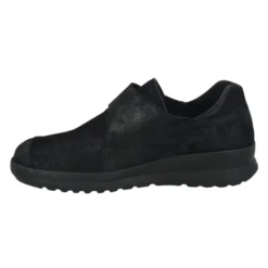 Berkemann damesko med velcro - Sort