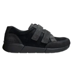 Berkemann herresko med velcro - Sort