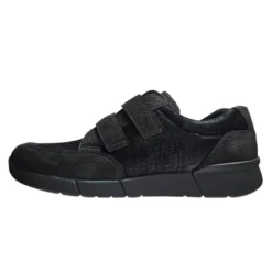 Berkemann herresko med velcro - Sort