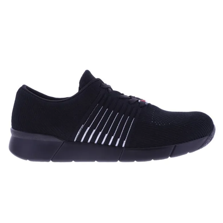 Berkemann herresneaker i strik - Sort