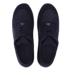 Berkemann herresneaker i strik - Sort