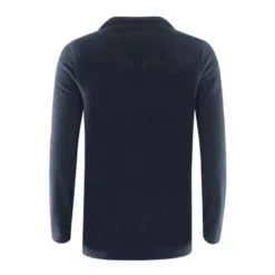 Cardigan i fleece til damer - Mørkeblå