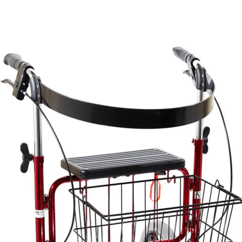 Carl Oscar rollator - med massive hjul