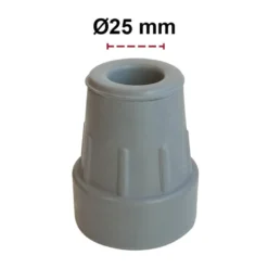 Dupsko Ø25 mm - Grå
