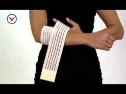 Elastisk bandage med velcro til f.eks. albue