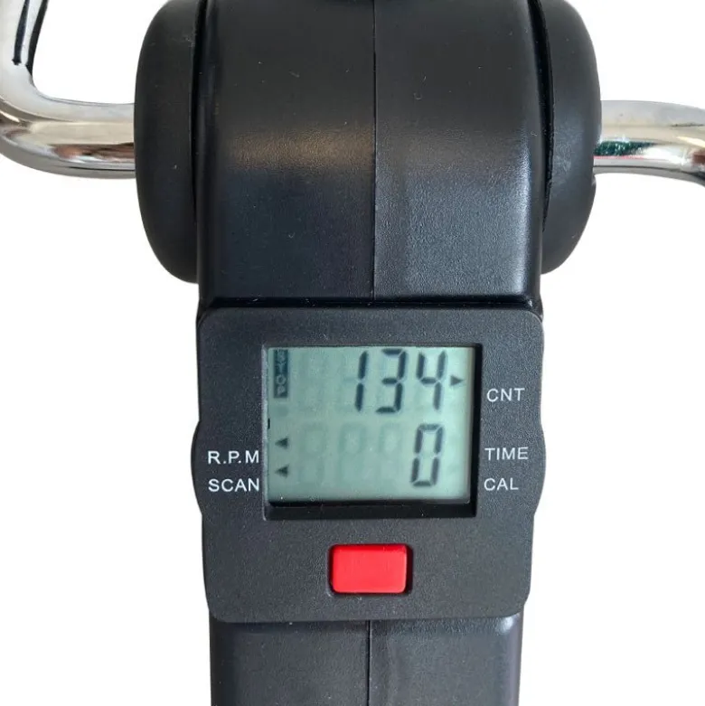 Foldbar digital pedaltræner - Sort