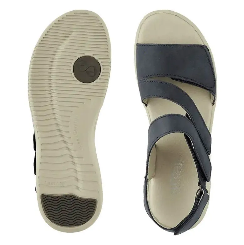 Green Comfort damesandal - Blå