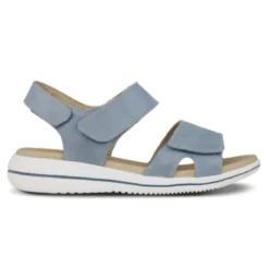 Green Comfort damesandal - Lyseblå