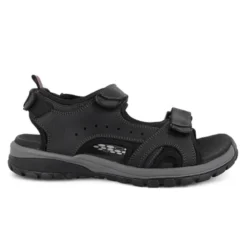 Green Comfort herresandal i nubuck - Sort