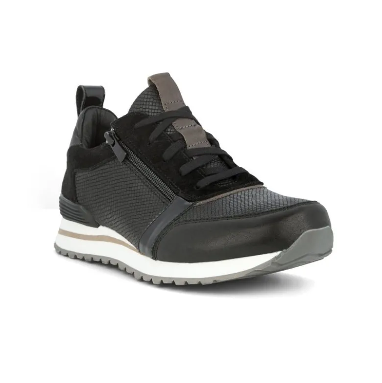 Green Comfort retro herresneaker - Sort