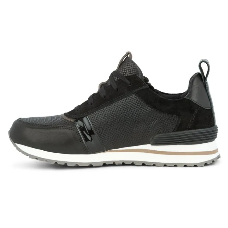 Green Comfort retro herresneaker - Sort