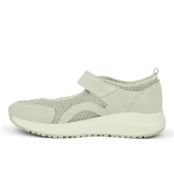 Green Comfort sporty ballerina - Hvid