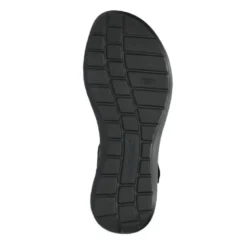 Hartjes damesandal - Sort