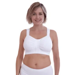 Hvid postoperativ BH - Mirabelle