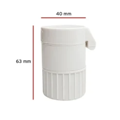 4 i én pilledeler og -knuser