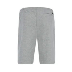 Knælange shorts med elastik - Grå