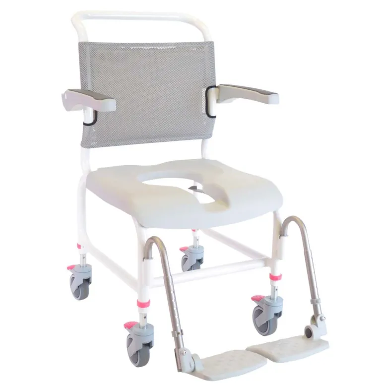 Let toiletstol + badestol på hjul (Nielsen Line)