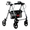 Letvægts rollator - Sølv