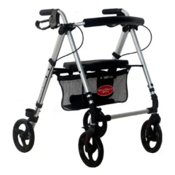 Letvægts rollator - Sølv