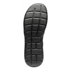 New Feet damesandal i skind - Sort