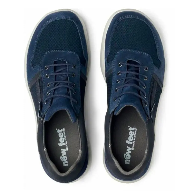 New Feet herresneaker - Mørkeblå
