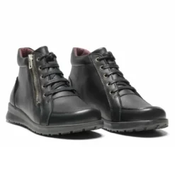 New Feet lav damestøvle - Sort