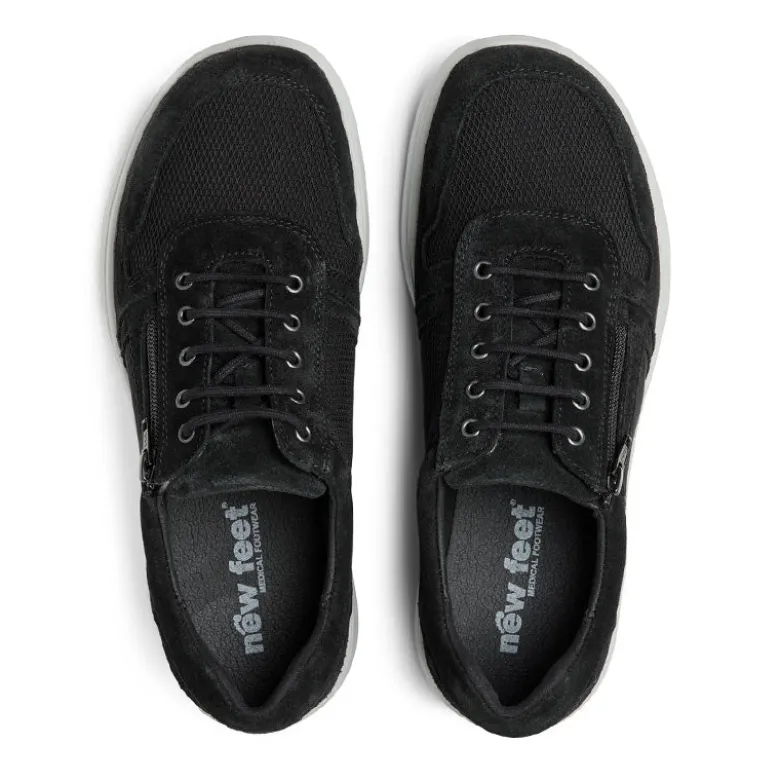New Feet let herresko - Sort