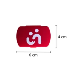 Pilleæske med 2 rum