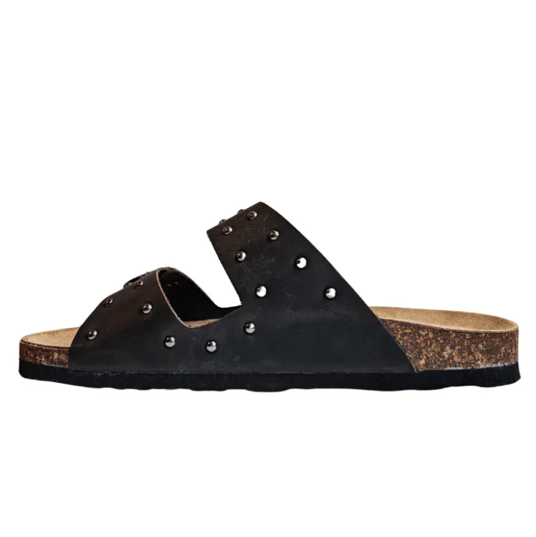 Relaxshoe dameslipper - Mørkebrun