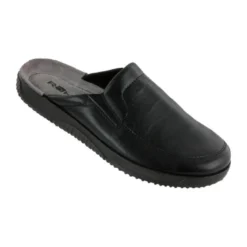Rohde bred hjemmesko/slipper - Sort