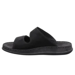Rohde herreslipper med velcro - Sort