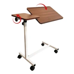Sengebord med sideplade
