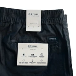 Shorts med elastik i taljen - Mørkeblå