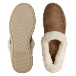 Skechers damehjemmesko - Kastanje