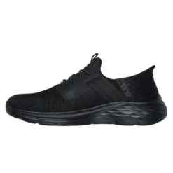Skechers let slip-in herresko - Sort