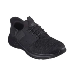 Skechers let slip-in herresko - Sort