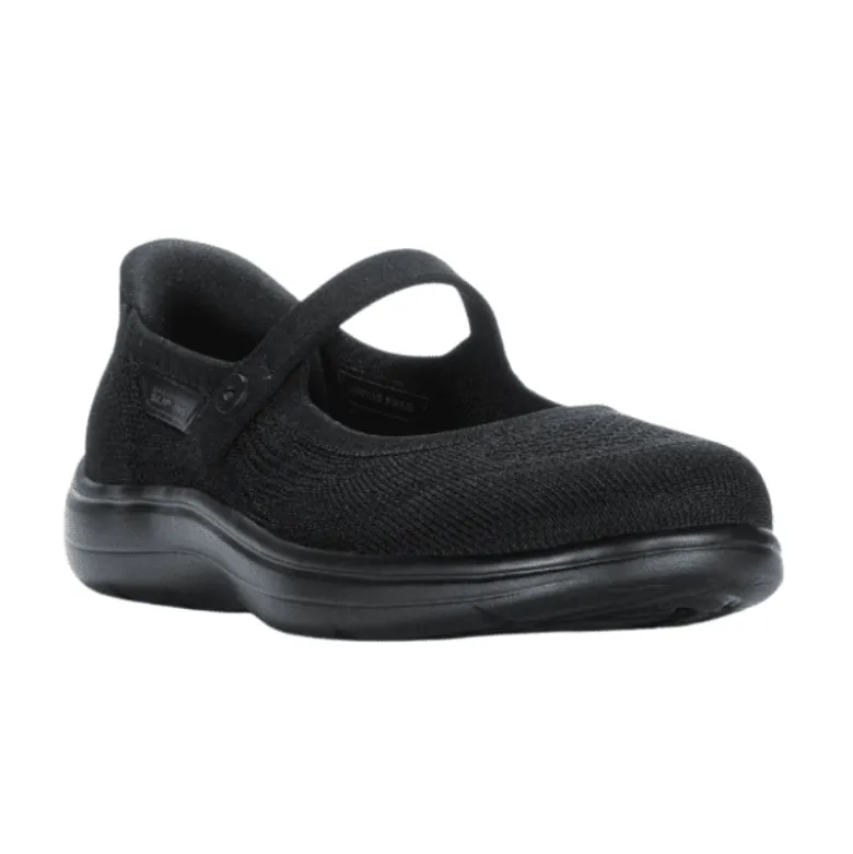 Skechers slip-in ballerina - Sort