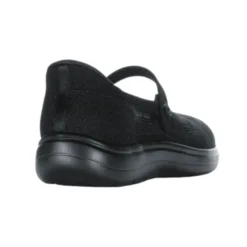 Skechers slip-in ballerina - Sort