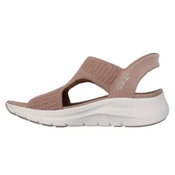 Skechers slip-in damesandal - Sand