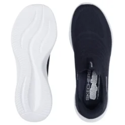 Skechers slip-in damesko - Mørkeblå