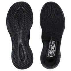 Skechers slip-in damesko - Sort