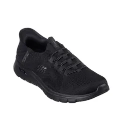 Skechers slip-in damesneaker - Sort