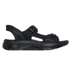 Skechers slip-in herresandal - Sort