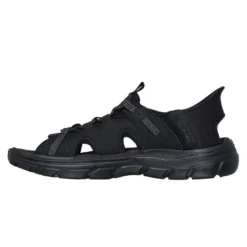 Skechers slip-in herresandal - Sort
