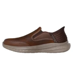 Skechers slip-in herresko - Brun
